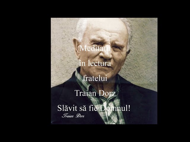 Traian Dorz - Hristos - Puterea Apostoliei - 099 - Pentru că n-au cunoscut -Vers 3 - 2017 class=