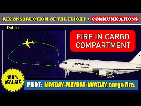 FIRE IN CARGO compartment | European Air Transport Boeing 767-200 | Dublin, ATC