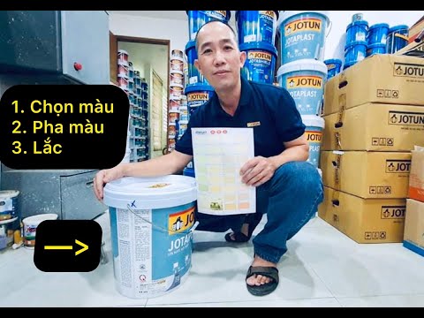 Bảng Pha Màu Sơn Nước - THẾ NÀO LÀ SƠN PHA MÀU VI TÍNH?  | Minhnguyenhouse