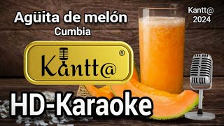 Agüita de melón HD karaoke