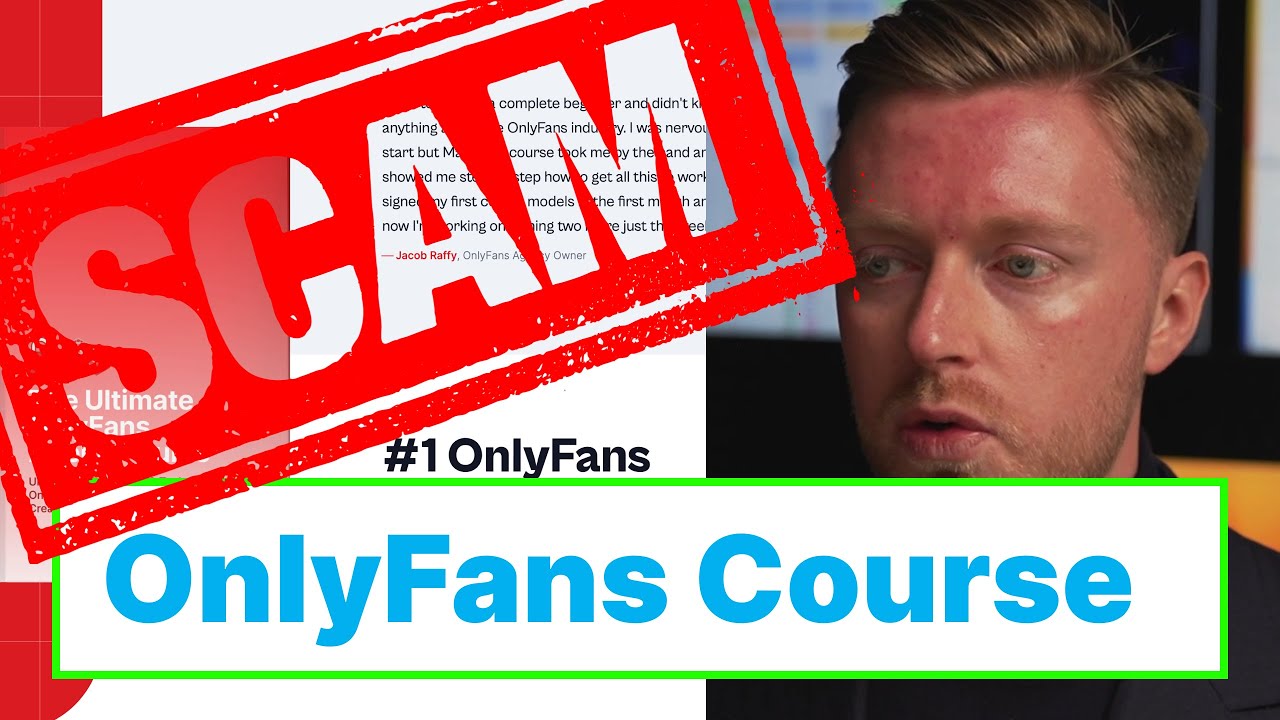 OnlyFans Agency Course SCAM YouTube OnlyFans Agency Course SCAM YouTube