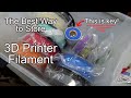 This is the best way to store 3d Printer Filament