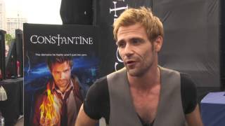 Constantine: Matt Ryan Comic Con TV Interview | ScreenSlam
