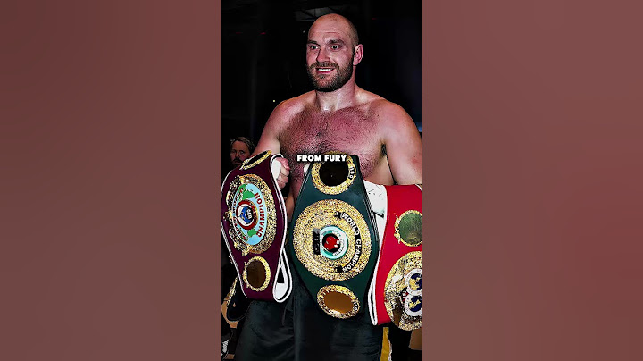 Tyson Fury Reveals Anthony Joshua's SECRET