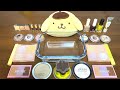 Mixing ”Pom Pom Purin”Slime‼︎Makeup Eyeshadow, Lipstick Into Slime! Satisfying ASMR!!