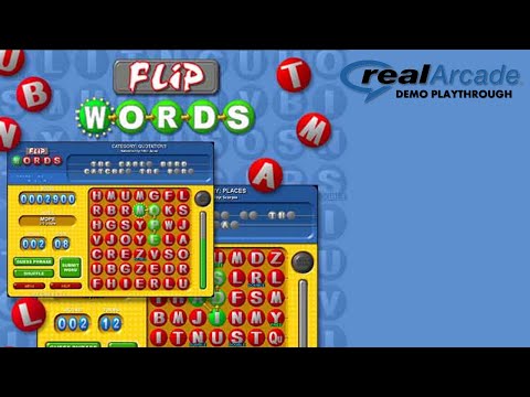 Gage's RealArcade Demo Playthrough Episode 37: Flip Words (2004)