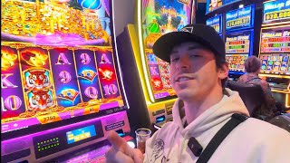 My Biggest Win Ever On The Mystery of the Lamp Slot Machine At Coushatta Casino Resort!