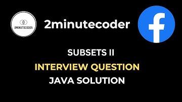 Leetcode 90 - Subsets II - Java Solution