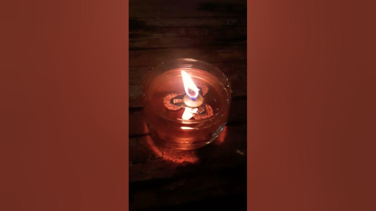 The Dancing of candle flame, calming and relaxing The Dancing of candle flame, calming and relaxing