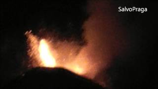 Eruzione Etna 11/04/2013 Spettacolo HD