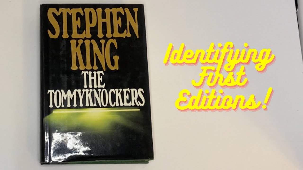The Tommyknockers by Stephen King - First Edition Identification Points - How to Identify