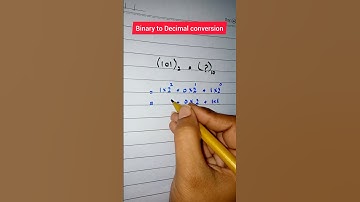 Binary to decimal in Urdu | Binary to decimal conversion #shorts #youtubeshorts #viralvideo
