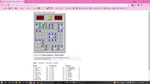 Minesweeper Beginner 9x9 10 Mines | 0:08