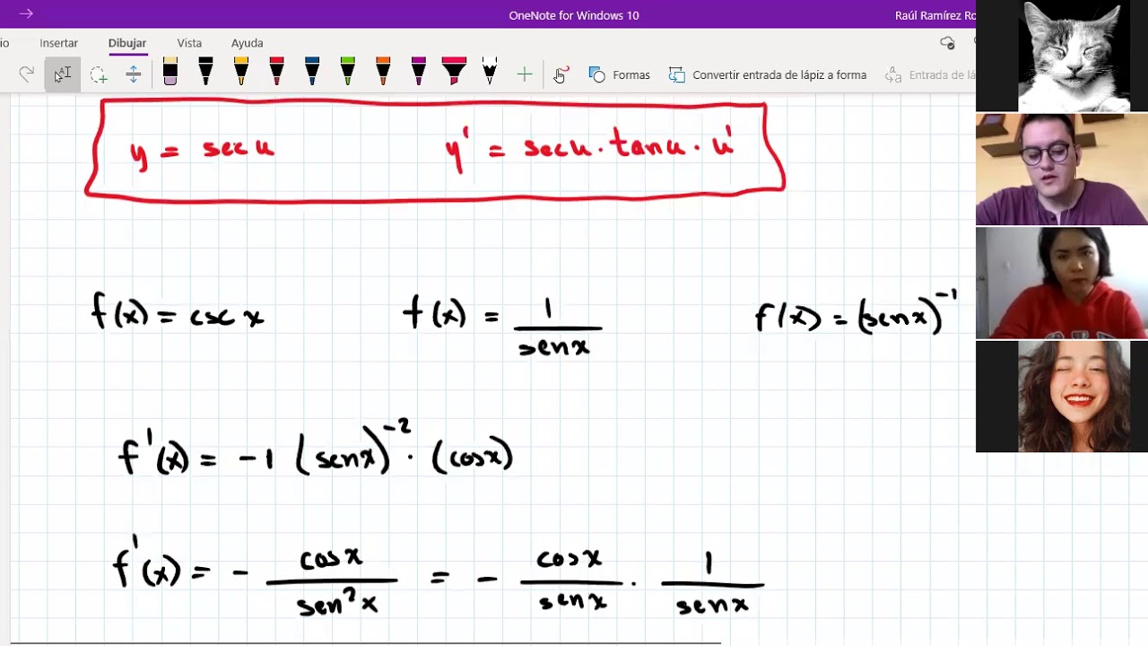 Derivadas Trascendentes YouTube