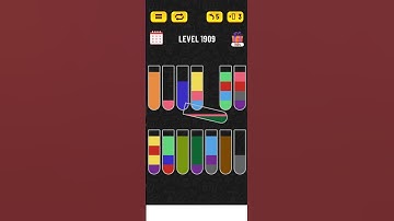 Water sort puzzle - Level 1909