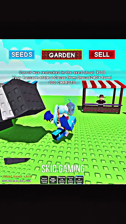 Jandel Giving best Seed on Stock💀#growagarden #fyp #shorts #viralvideo