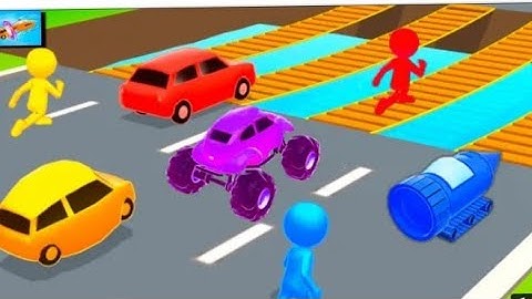 Shape- shifting #116- Games All Levels Gamepley iOs, Android Mobile Walkthrough Stick Run Max Level