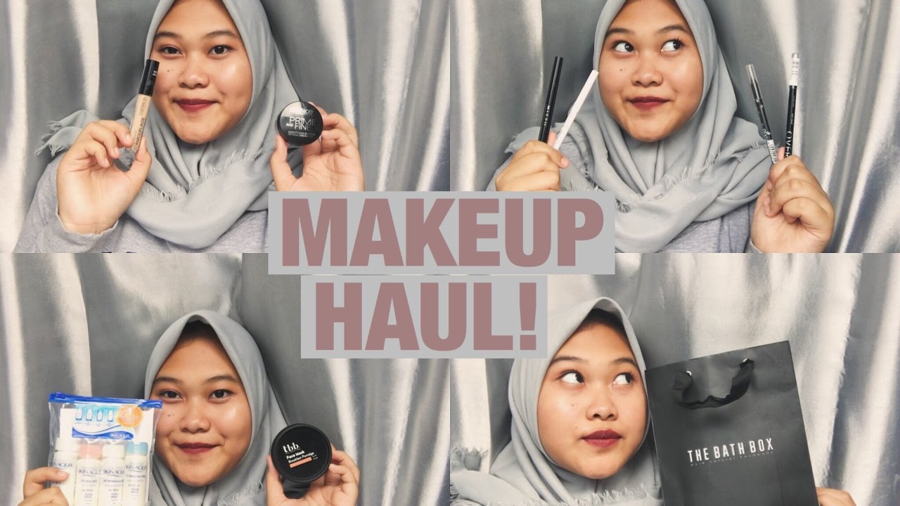 MAKEUP HAUL JAKARTAXBEAUTY || Putri Azzahra - YouTube