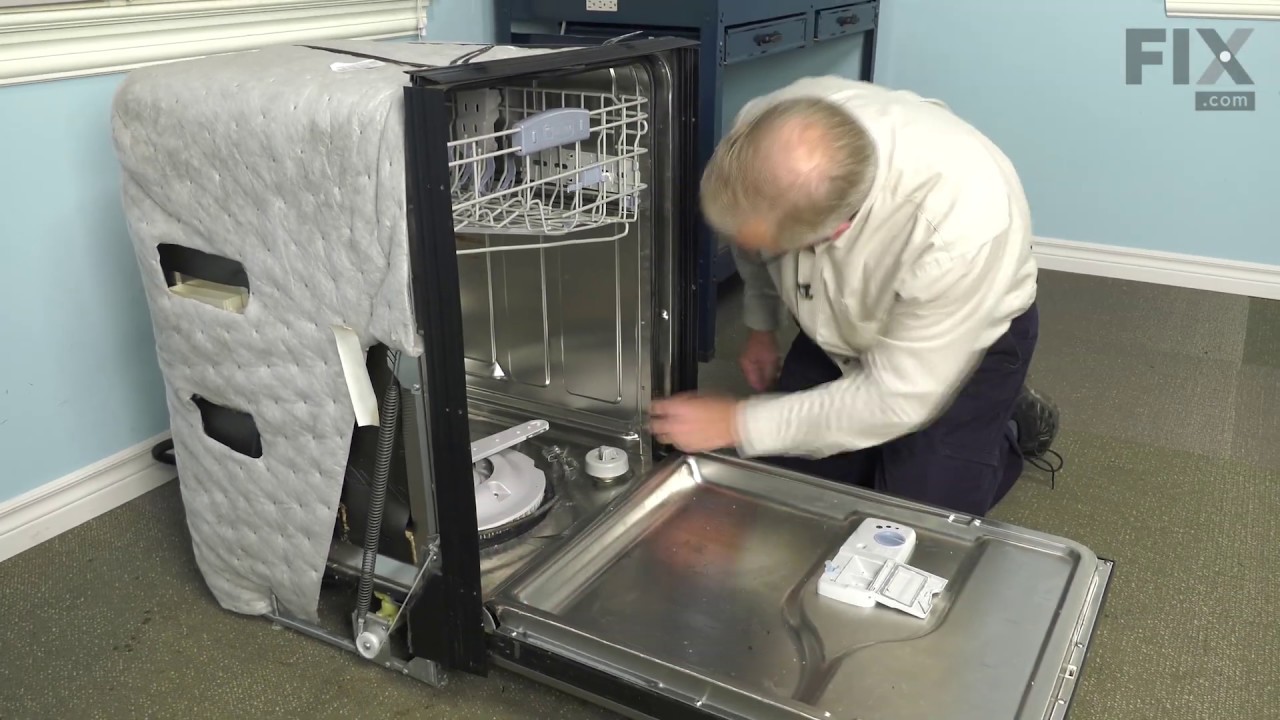 how to replace a dishwasher seal