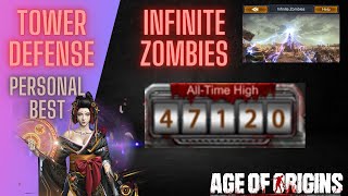 Infinite Zombies 47K - my highest ever score - Lucky run