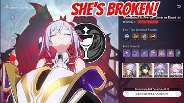 F2P Topaz Team Elation Path Full Run Swarm Disaster Difficulty 5 | Honkai: Star Rail