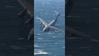 ou won't believe the courage of the C 17 pilot! Terrifying takeoff from Saba Airport