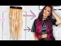 HOW TO COLOR HAIR EXTENSIONS PURPLE (AT HOME) - VPFASHION HAIR EXTENSIONS