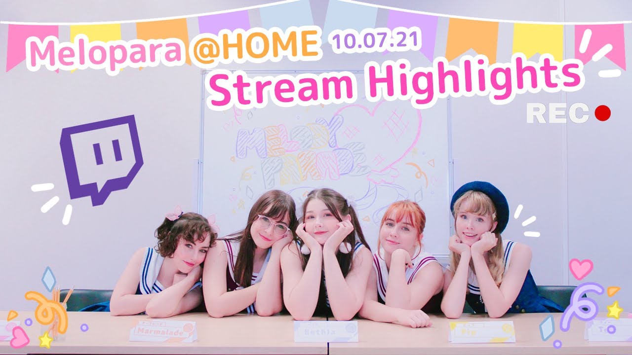 Melody Parade @ Home Livestream [highlight reel]