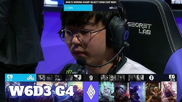Cloud 9 vs Evil Geniuses | Week 6 Day 3 S11 LCS Summer 2021 | C9 vs EG W6D3 Full Game