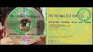 Beenie Man & Wycleff Jean - Redman (3. Love Me Now - Call Out Hook) The Fugees PROMO CD Single Art  