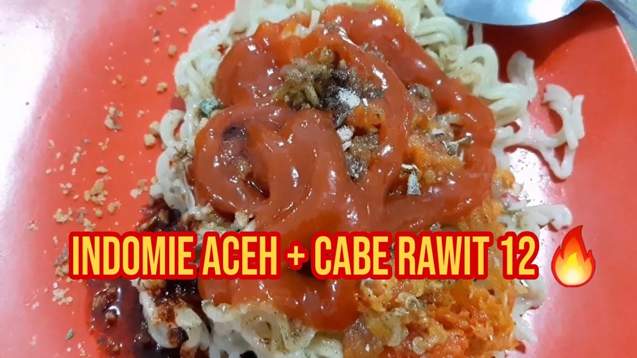 MIE GORENG ACEH TAMBAH CABE RAWIT 12 TAMBAH SAMBEL. JAWARA 