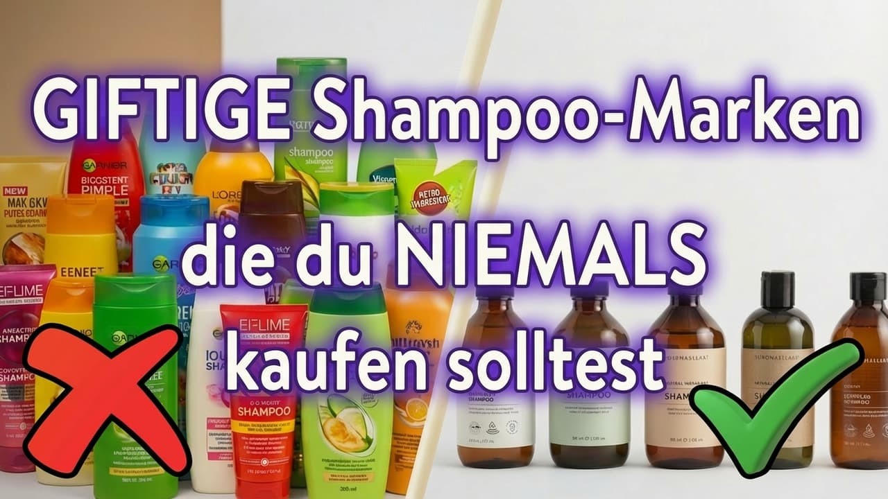 8 Shampoo-Marken, Die Tatsächlich GIFTIG Sind! Und 3, Die Du Ausprobieren Solltest!