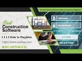 1.1.1.1 How to Register Ezelogs.com Construction Project Management Application Tutorial