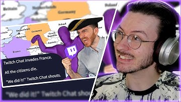 Dax Reacts to @DougDoug Twitch Chat and I invaded Europe with Artificial Intelligence