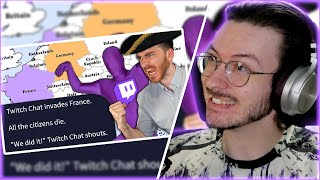 Dax Reacts to @DougDoug Twitch Chat and I invaded Europe with Artificial Intelligence