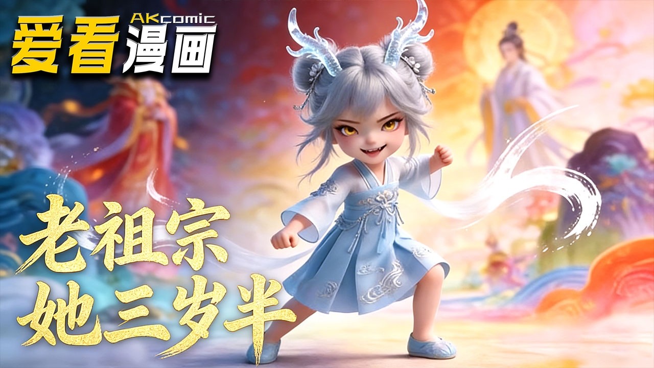 🔥【新番全集来袭】《老祖宗她三岁半》 刚登场就濒临嗝屁，走火入魔晚期等死，不料觉醒魔性，从此以杀证道，威震三界！！！#爽文 #搞笑 #爱看漫画 #玄幻