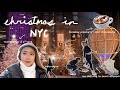 taking myself on a christmas in nyc date! | NYC holiday vlog