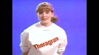 1983 Theragran-M vitamin commercial (Elisabeth Shue)