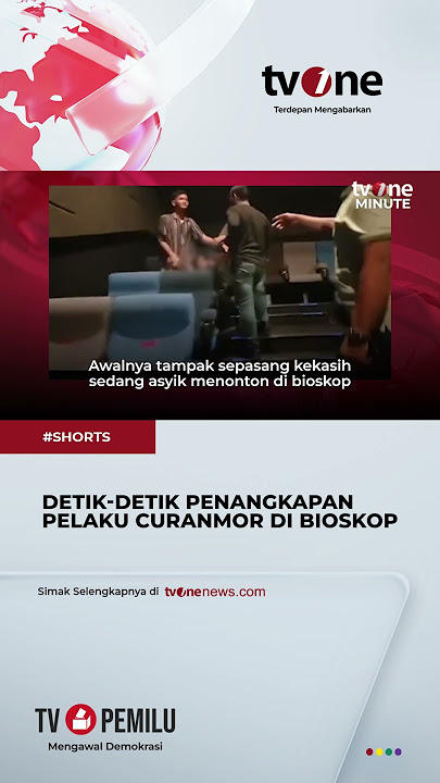 Dramatis! Pelaku Curanmor Ditangkap saat Asyik Nonton Bioskop Bareng Pacar #shorts #tvone #news