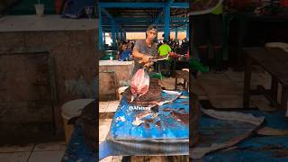 bang adi fillet tuna #shorts #viral #cuttingfishtuna #music #fish #food