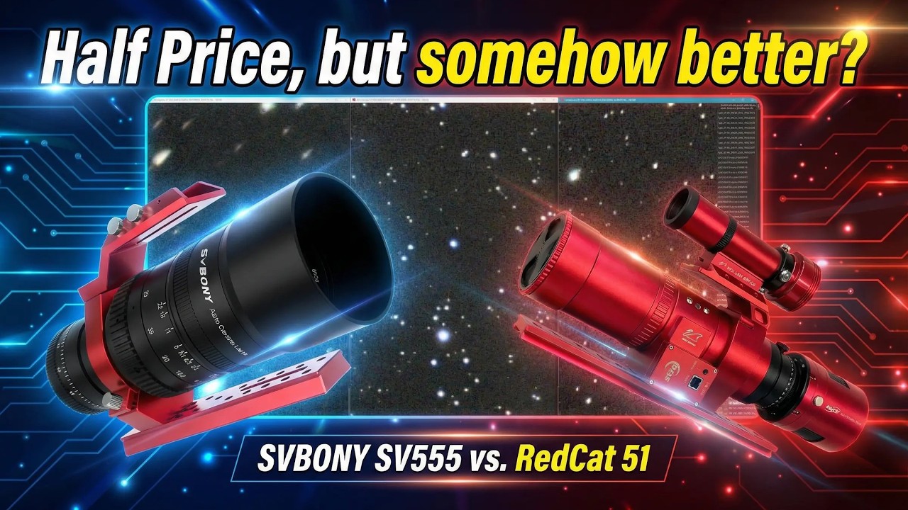 Сможет ли SVBONY SV555 конкурировать с RedCat 51? (Сравнительный тест за 1 час) | Распаковка, сбо...