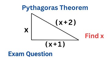 How to Solve Right-Angled Triangles Using Pythagoras & Quadratics | Step-by-Step Triangle Solution