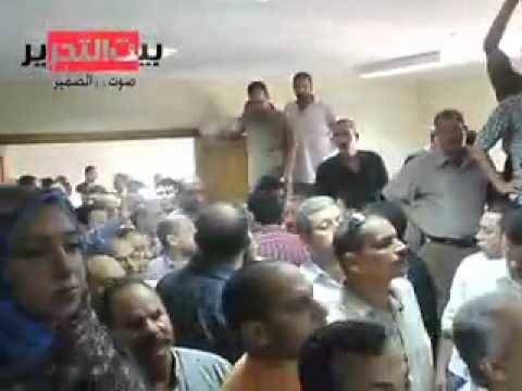 فشل فض اضراب موظفي محاكم الزقازيق