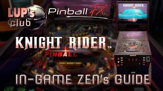 Pinball FX [4K] Universal Pinball: Knight Rider Pinball ► In-game Zen&#39;s Guide [FR-ENG]