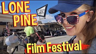 Adventures in Lone Pine: Leading a Burro in the Film Festival Parade & Walking Around Meeting People