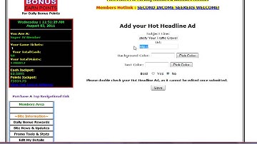 How To Setup  Hot Headline Ads In Text Ad Exchanges