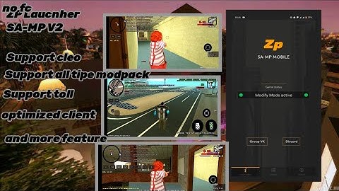 SA-MP ANDROID CLEO SUPPORT | Zp LAUNCHER V2 | DEVELOPER ZP