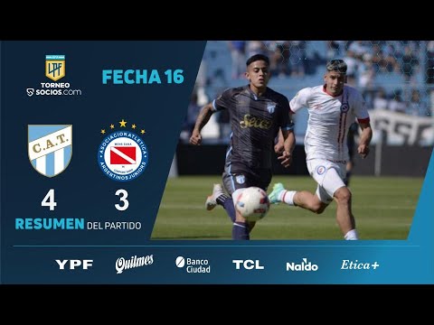 #TorneoSocios | Fecha 16 | resumen de Atlético Tucumán - Argentinos