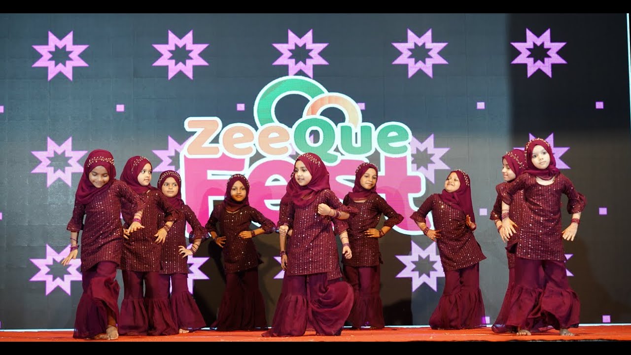 Action song girls | UZQ Students | ZeeQue Fest | Talentiesta 9.0
