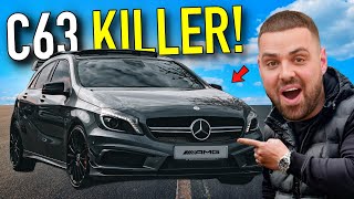 PROOF THAT MY STAGE 3 HYBRID TURBO A45 EATS C63 AMG&#39;S!